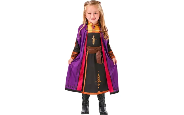 Rubie's Disney Frozen 2 Anna Classic Travel Dress Childs Costume - 98cm