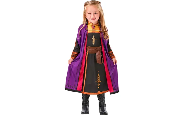 Rubie's Disney Frozen 2 Anna Classic Travel Dress Childs Costume - Large Age 7-8 Years