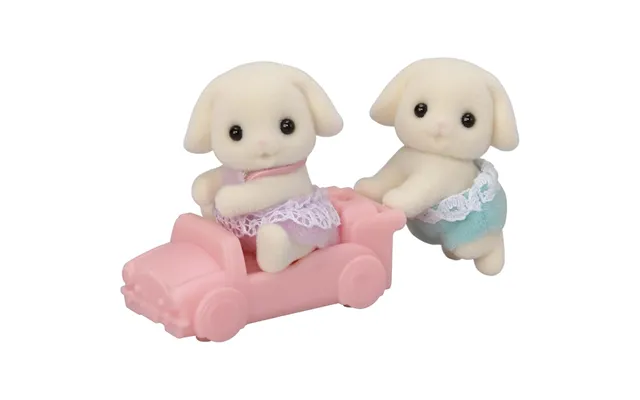 Sylvanian Families - Flora Rabbit Twins 2 Dolls