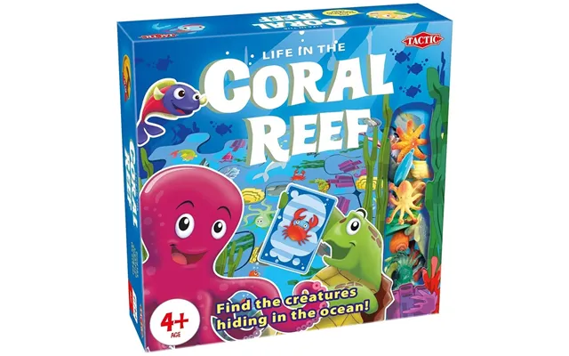Tactic 54575 Coral Reef Kid's Interactive Board Game