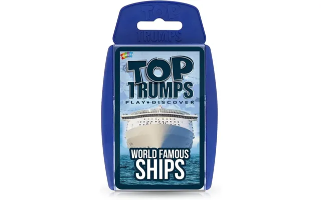 Top Trumps Cards Game - World Famous Ships
