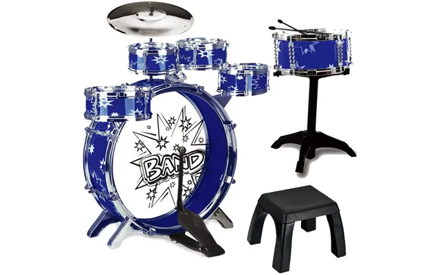 Toyvelt Big Bang Rock & Rhythm Drum Kit 12 Piece Musical Toy