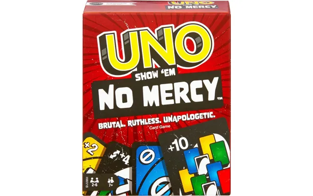 Uno Show Em No Mercy Card Game Parties And Travel With Extra Cards