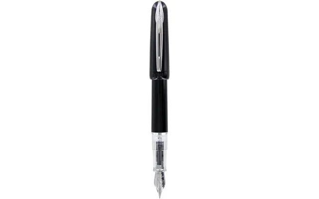 Waterman Kultur Black Fountain Pen With Fine Nib And Blue Ink