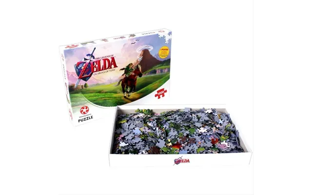 Winning Moves The Legend Of Zelda Ocarina Of Time 1000-piece Jigsaw Puzzle 29506