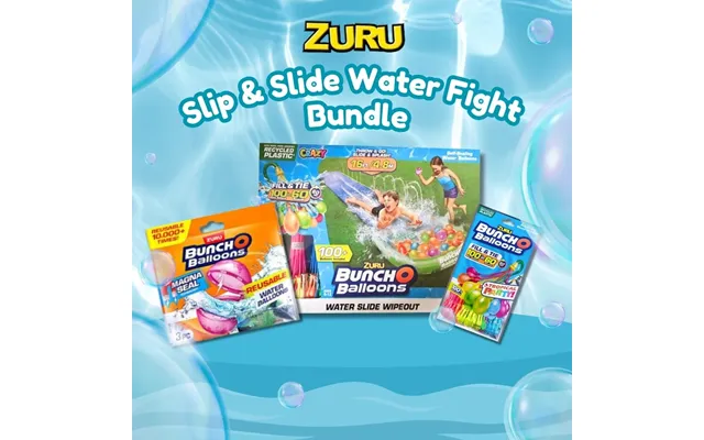 Zuru Slip And Slide Water Fight Bundle