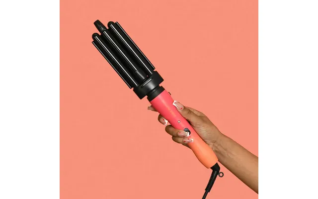 Mini Mermaid Waver For Short Hair 16mm Barrel Sunrise Handle Mark Hill Interchangeable Curling Wands