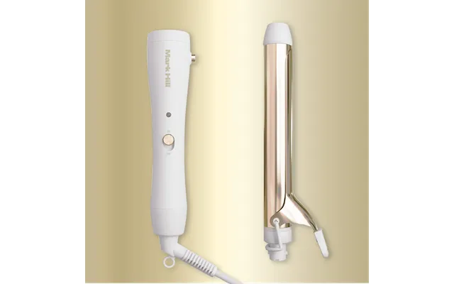 White Long Tong Curling Wand 32mm Attachment Handle Mark Hill Pick N Mix Interchangeable Curling Wand Attachments