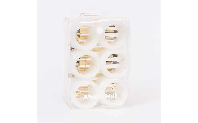 White Velcro Rollers Kit Mark Hill Hair Curlers & Styling Accessories