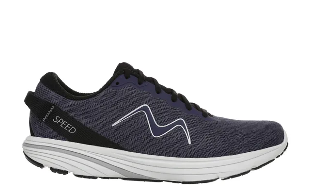 Mbt Gadi Ii Lace Up Men S Running Shoes - Color Navy