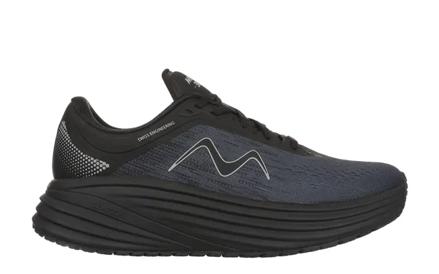 Mbt M-3000 Lace Up Men S Running Shoes - Color Black Black