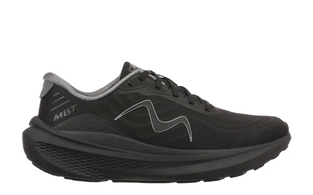 Mbt Mbt-1000 Lace Up Men S Running Shoes - Color Black Black