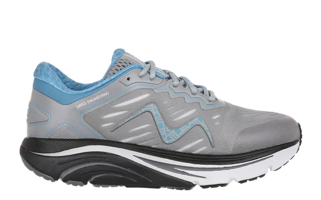 Mbt Mbt-2000 Ii Lace Up Women S Running Shoes - Color Folkstone Grey