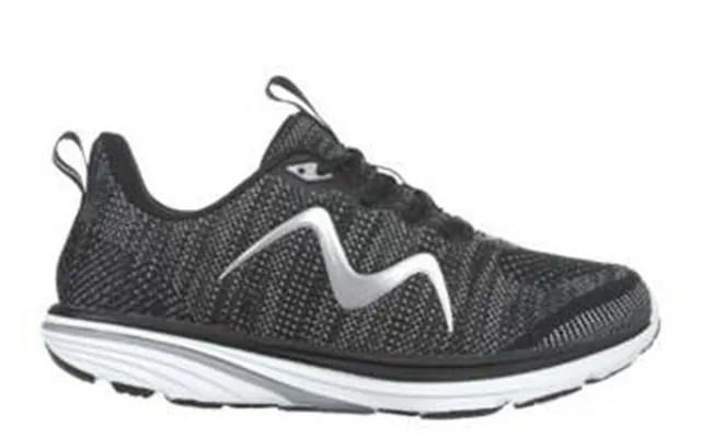 Mbt Speed-1000 Ii Lace Up Women S Running Shoes - Color Black