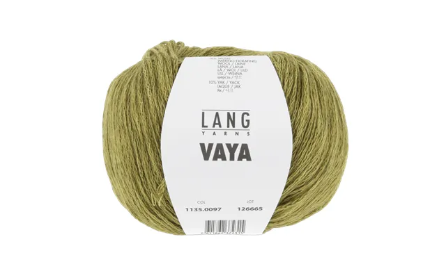 Anton Men's Sweater Pattern Kit In Vaya By Langyarns Fatto A Mano 280-052 - Large 11 Balls Light Ollive 1135