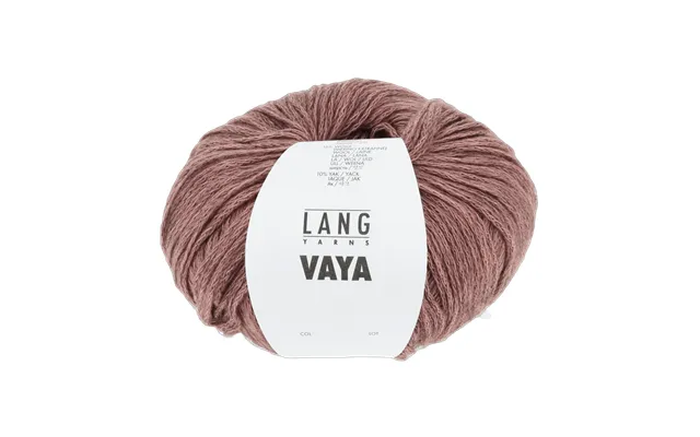 Anton Men's Sweater Pattern Kit In Vaya By Langyarns Fatto A Mano 280-052 - Large 11 Balls Rust 1135