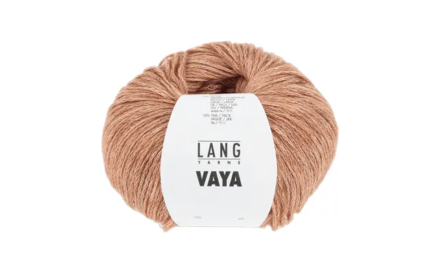 Anton Men's Sweater Pattern Kit In Vaya By Langyarns Fatto A Mano 280-052 - X-large 12 Balls Apricot 1135