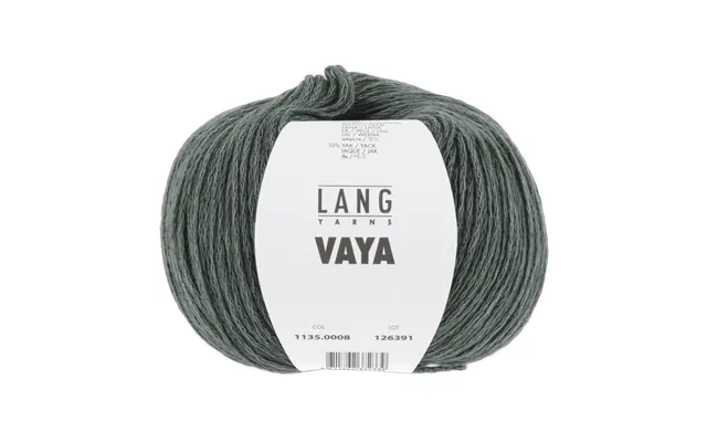 Anton Men's Sweater Pattern Kit In Vaya By Langyarns Fatto A Mano 280-052 - X-large 12 Balls Greygreen 1135