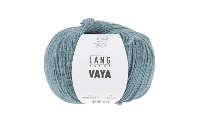 Anton Men's Sweater Pattern Kit In Vaya By Langyarns Fatto A Mano 280-052 - X-large 12 Balls Light Blue 1135