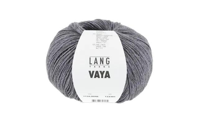 Anton Men's Sweater Pattern Kit In Vaya By Langyarns Fatto A Mano 280-052 - X-large 12 Balls Lilac 1135