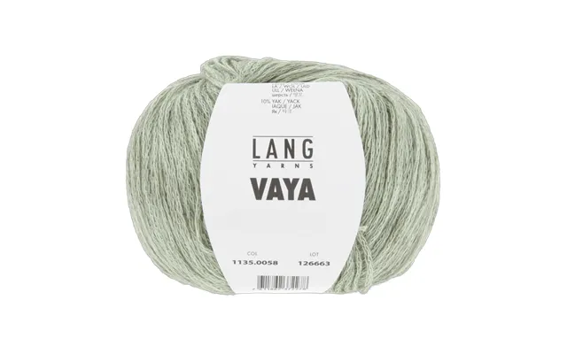 Anton Men's Sweater Pattern Kit In Vaya By Langyarns Fatto A Mano 280-052 - X-large 12 Balls Mint 1135
