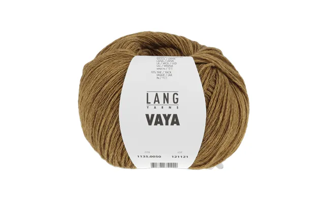 Anton Men's Sweater Pattern Kit In Vaya By Langyarns Fatto A Mano 280-052 - X-large 12 Balls Mustard Yellow 1135