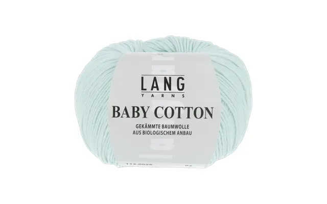 Eveline Top Pattern Kit In Baby Cotton By Langyarns Fatto A Mano 280-056 - Medium 5 Balls Light Mint 112