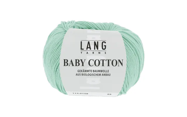 Eveline Top Pattern Kit In Baby Cotton By Langyarns Fatto A Mano 280-056 - Small 4 Balls Mint 112