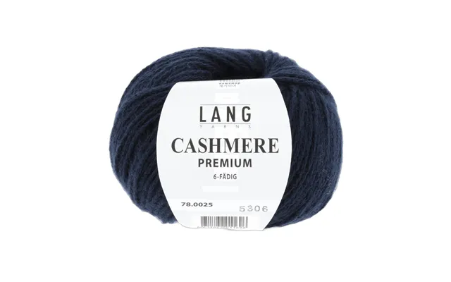 Gerda Collar Pattern Kit In Cashmere Premium By Langyarns Fatto A Mano 286-066 - One Size 3 Balls Navy 78