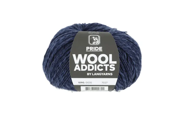 Good-vibes Crochet Bandana Pattern Kit In Pride By Wooladdicts Wooladdicts 10-014 - Approximately 34 X 18 Cm 1 Ball Blue