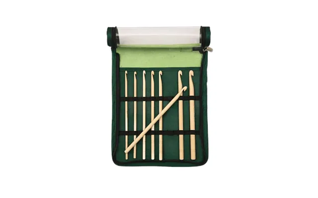 Knitpro Japanese Bamboo Single Ended Crochet Hook Set