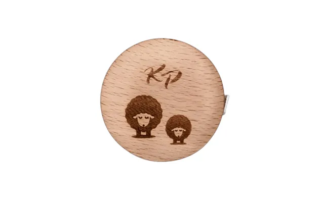 Knitpro Wooden Retractable Tape Measures 150cm - Round