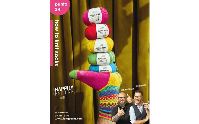 Langyarns Punto Magazine 34 How To Knit Socks 2534