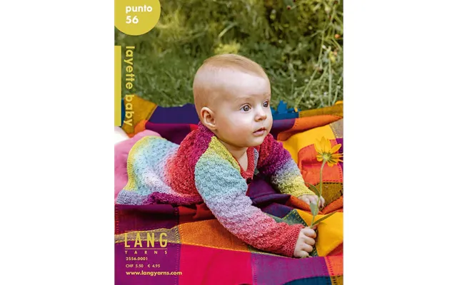 Langyarns Punto Magazine 56 Layette Baby Cotton Colour Quattro Dégradé 2556