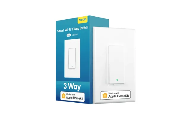Meross 3 Way Smart Light Switch, Mss550hk Us Ca Version - 1-pack