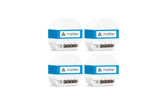 Meross Matter Smart In-wall Switch, Mss815ma - 4-pack