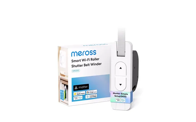 Meross Matter Smart Roller Shutter Belt Winder - Mrs200ma Eu Version