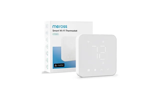 Meross Matter Smart Thermostat For Cooling And Heating System - Mts300ma
