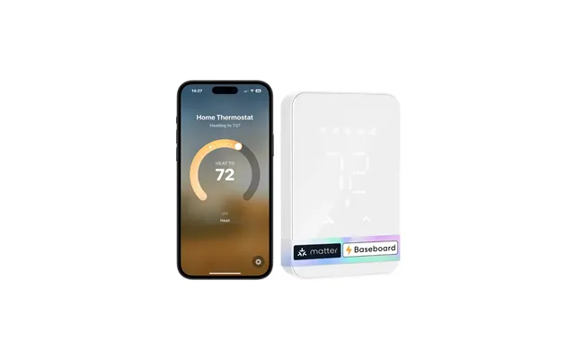 Meross Matter Smart Thermostat For Electric Heating System - Mts215ma