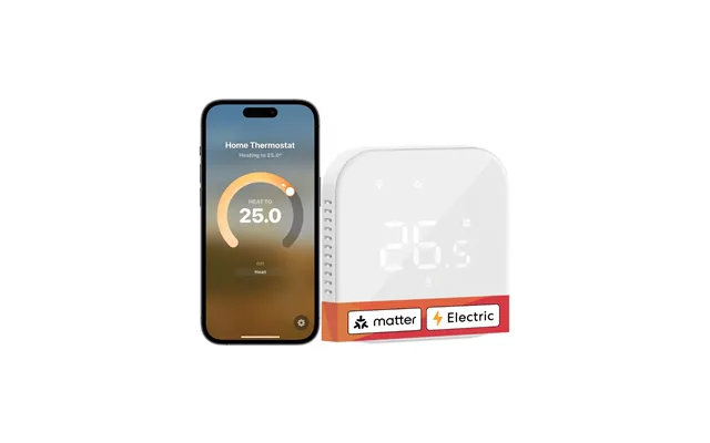 Meross Matter Smart Thermostat For Electric Underfloor Heating System - Mts215ma