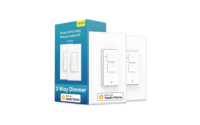 Meross Smart 3 Way Dimmer Switch - Mss570hk Us Ca Version