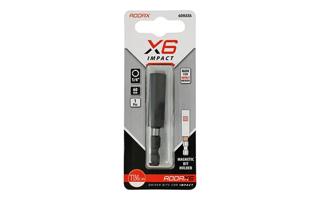 1 4 X 60 X6 Impact Mag Bit Holder