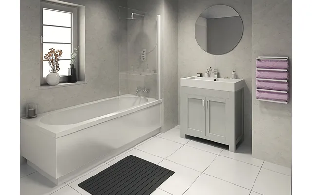 2400x600x11mm Perform Panel -lock Mr Mdf Core - White Bonito