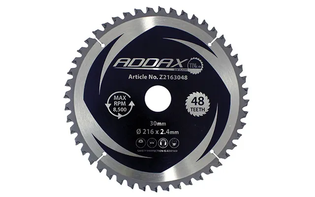 Addax Z2163048 Tct Mitre Sawblade 216x30x48t