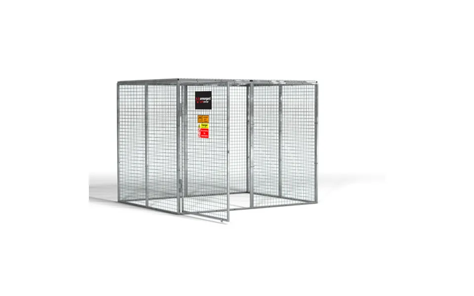 Armorgard Gorilla Gas Cage Modular Bolt-together Gas Cage 2412x1866x1831mm Ggc10
