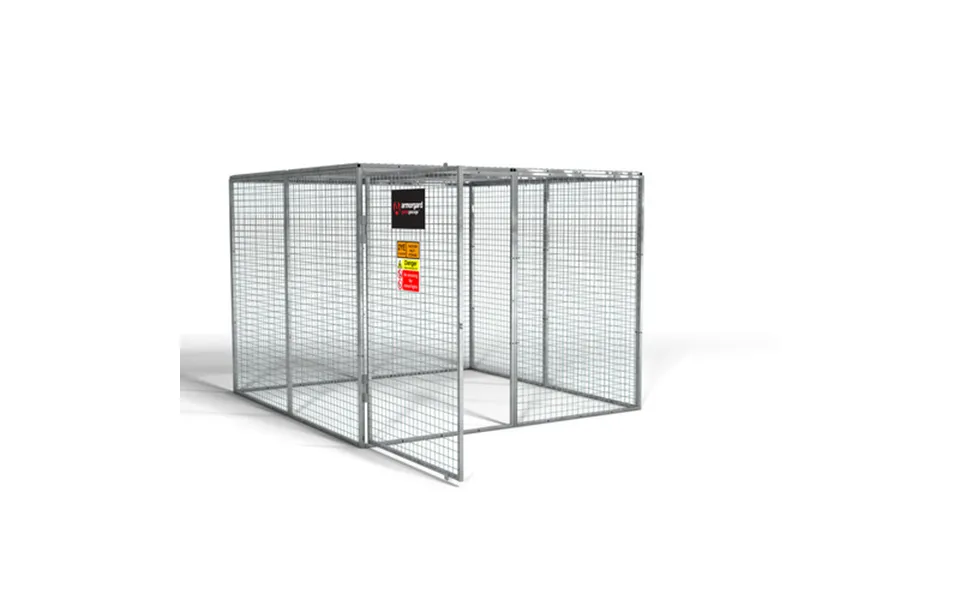 Armorgard Gorilla Gas Cage Modular Bolt-together Gas Cage 2412x2466x1831mm Ggc12