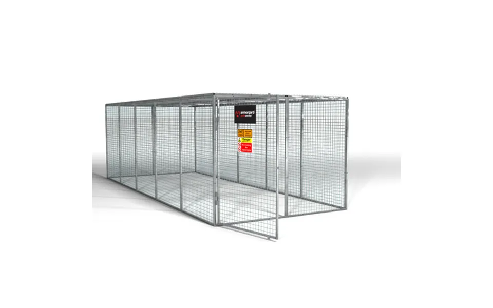 Armorgard Gorilla Gas Cage Modular Bolt-together Gas Cage 2412x6066x1831mm Ggc15