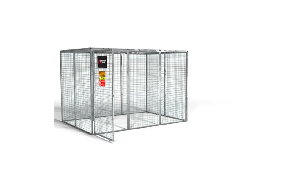 Armorgard Gorilla Gas Cage Modular Bolt-together Gas Cage 2712x1866x1831mm Ggc11