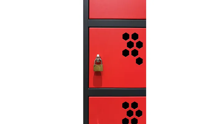 Armorgard Powerstation 6 Locker Battery Charging Station Padlock Cam Lock 315x453x1804mm Pws6p