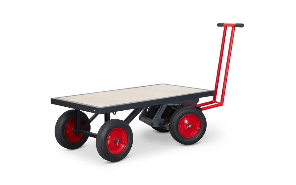 Armorgard Turntable Truck Robust Large Trolley For Moving Materials With Safestop Auto-engaged Brake 1594x695x1160mm Tt1